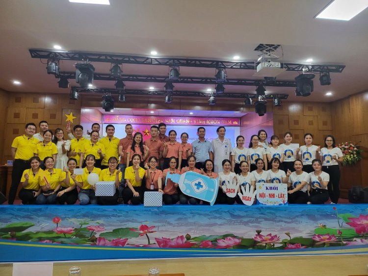 Lễ Phát Động Vệ Sinh Tay Hưởng Ứng Ngày Vệ Sinh Tay Toàn Cầu Năm 2022