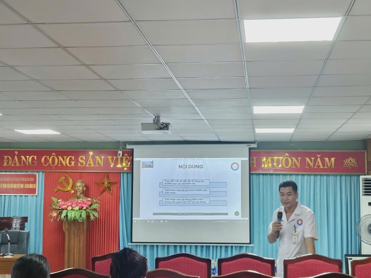 Họp Mạng Lưới Kiểm Soát Nhiễm Khuẩn Năm 2024