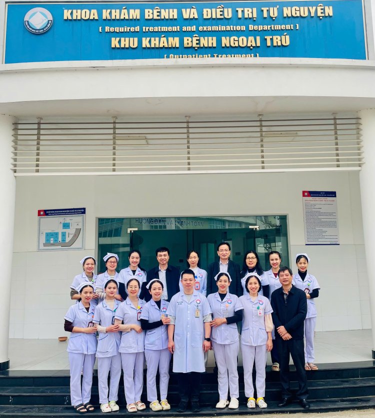 Khai trương khu khám bệnh ngoại trú - Nâng cao chất lượng dịch vụ chăm sóc sức khỏe